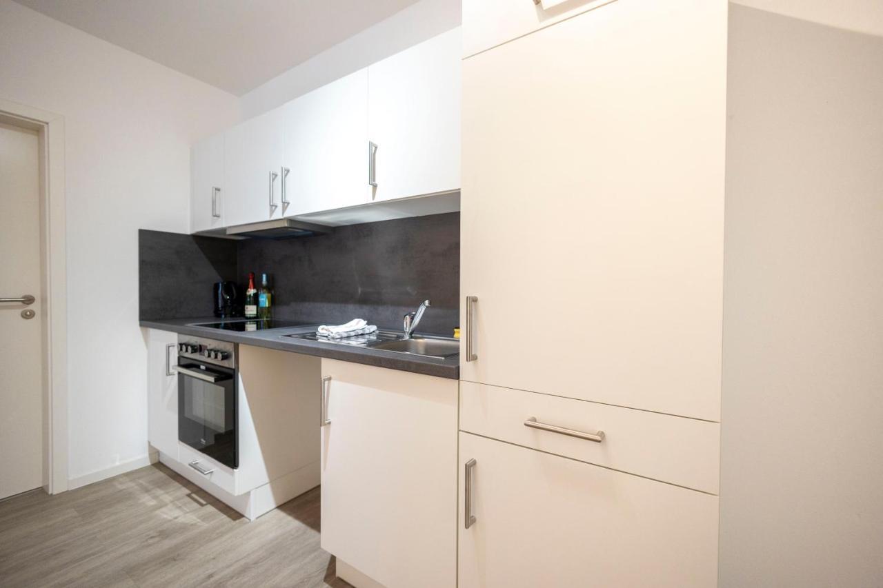 City Apartment Kuche Bad Im Zentrum Ravensburgs A06 Buitenkant foto