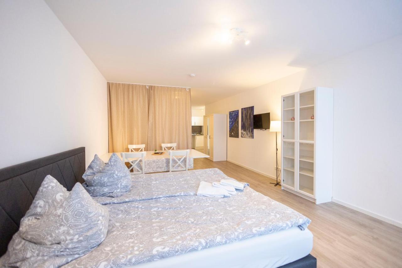 City Apartment Kuche Bad Im Zentrum Ravensburgs A06 Buitenkant foto