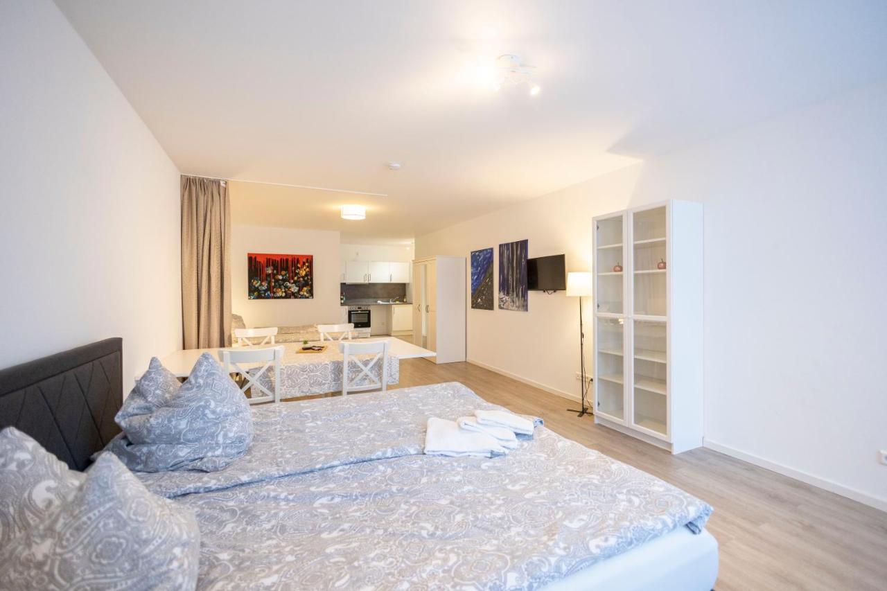 City Apartment Kuche Bad Im Zentrum Ravensburgs A06 Buitenkant foto
