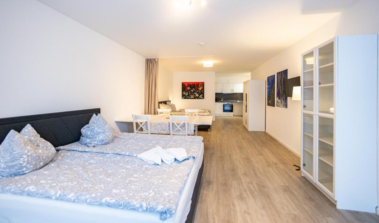 City Apartment Kuche Bad Im Zentrum Ravensburgs A06 Buitenkant foto