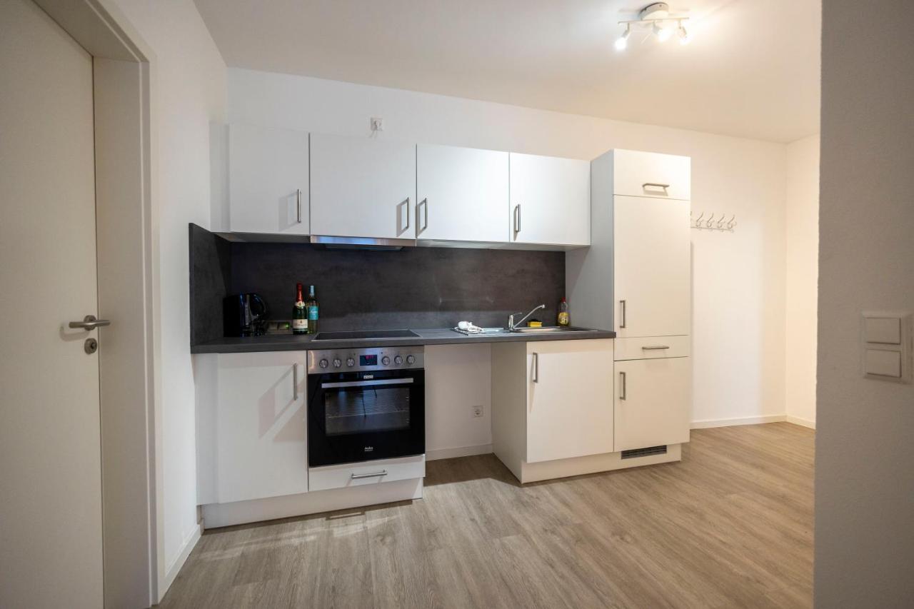 City Apartment Kuche Bad Im Zentrum Ravensburgs A06 Buitenkant foto